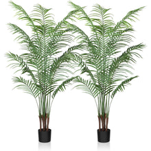 Künstliche Palmen 150 cm Kunstpflanze Plastik Areca Palme