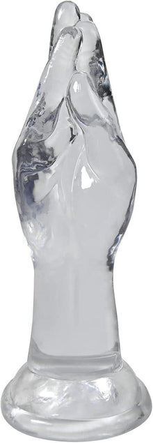 Transparenter Realistischer Handdildo mit Saugnapf 22cm