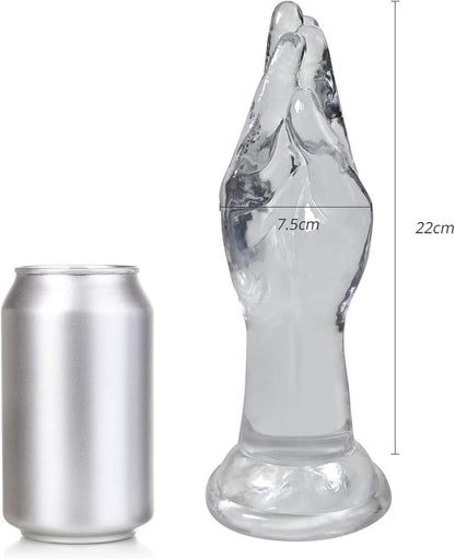 Transparenter Handdildo 22cm Realistischer Faustdildo