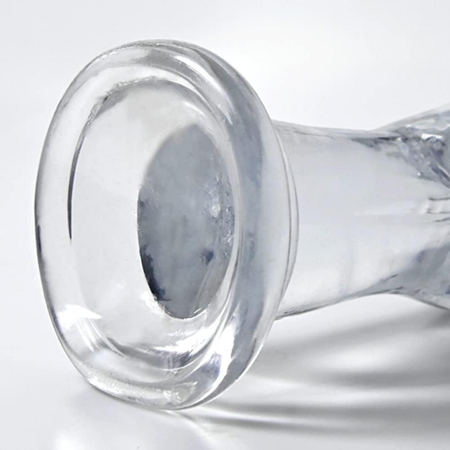 Transparenter Realistischer Handdildo mit Saugnapf 22cm