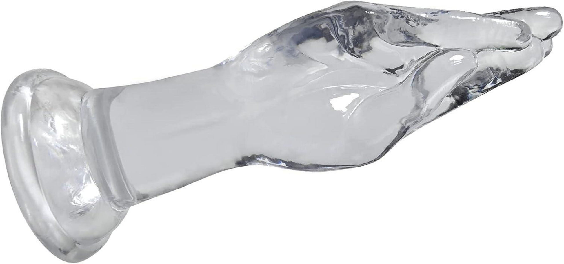 Transparenter Handdildo 22cm Realistischer Faustdildo Saugnapf