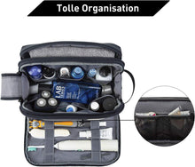 Kulturtasche Herren Reise Kosmetiktasche Nylon 5,2L Blau
