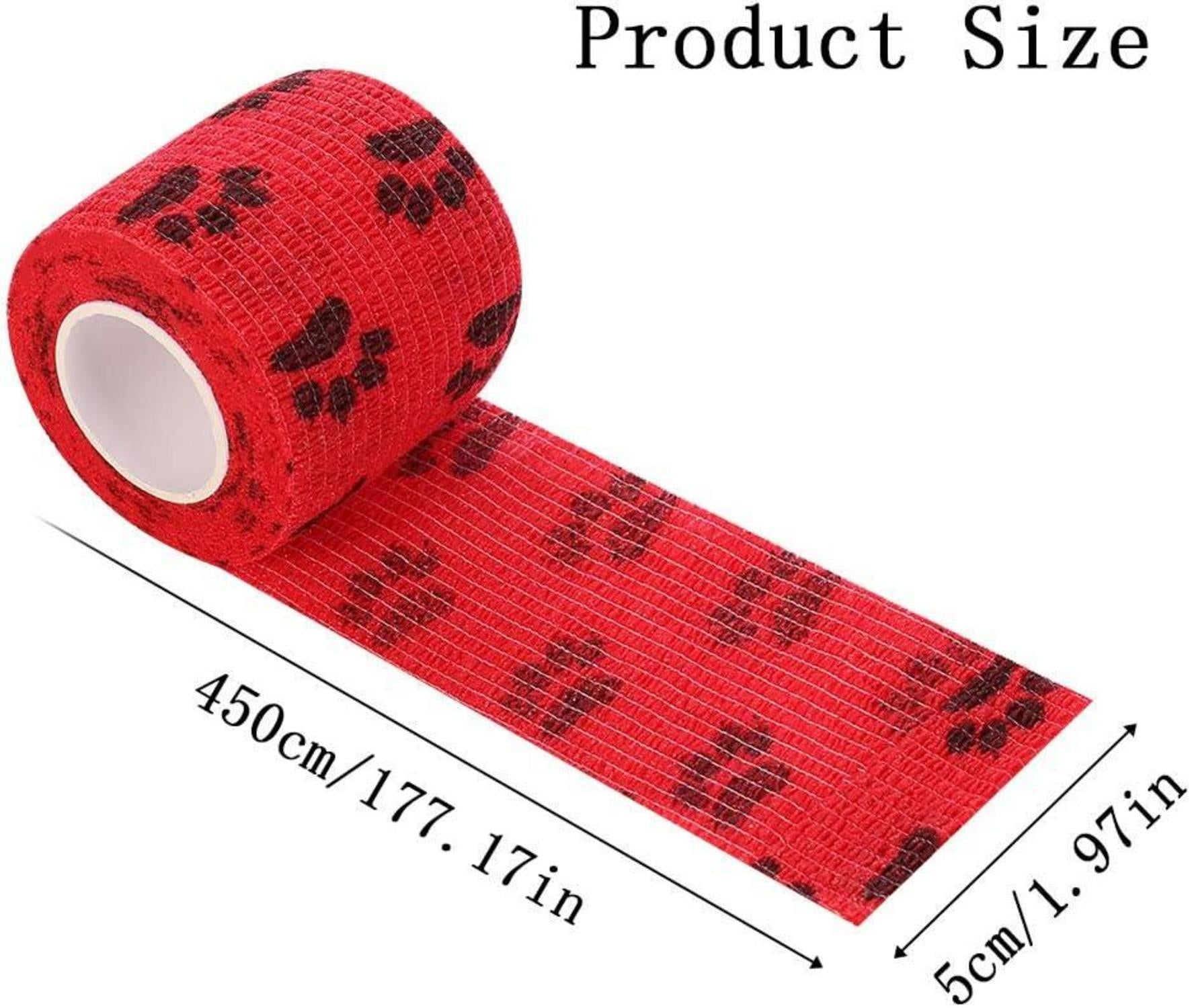 Selbstklebende Bandage für Haustiere, Elastische Kohäsive