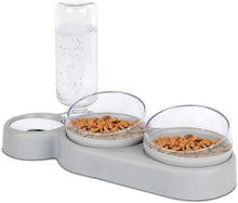 Katzennapf-Set 15° Neigbar Doppelter Futternapf Nass Trockenfutter