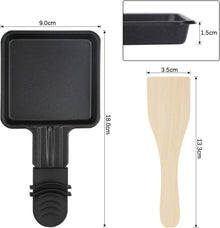 Raclette Pfännchen Set 4 Stück Antihaftbeschichtet mit