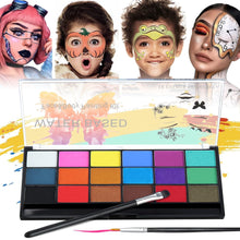 18-er Set Wasserlösliche Gesichtsfarbe für Kinderschminken