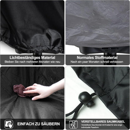 Wasserdichte Grillabdeckung für Standgrills - Ø50cm, Hochleistungs-Material