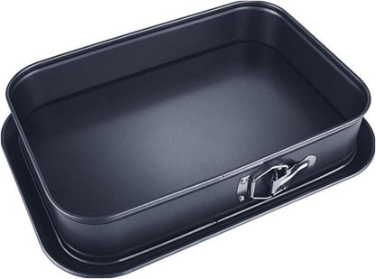 Rechteckige Springform Backform Non-Stick Kuchenform 39 x 28 cm