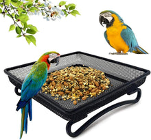 Metallgeflecht Bodenfutterstation für Wildvögel