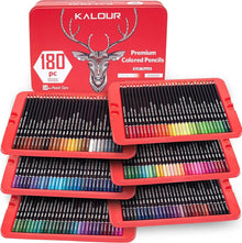 Professionelle Buntstifte Set 180 Farben für Zeichnen Skizzieren