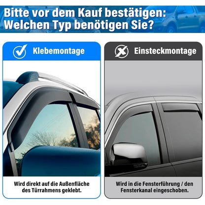 Windabweiser Ford Ranger 2012-2022 Doppelkabine