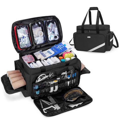 Trunab Notfalltasche leer mit Trennwänden & rutschfestem Boden