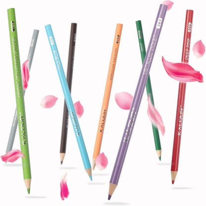 KALOUR 180 Buntstifte-Set Erwachsene Künstler Pigment-Weichmine Wachs Lebendige Farben