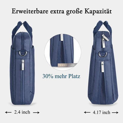 Voova große Laptoptasche 14-16 Zoll Laptop wasserdicht Blau