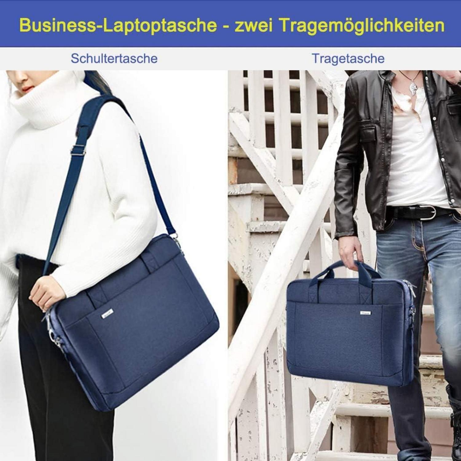 Voova Laptoptasche 14-16 Zoll Laptop, 30% mehr