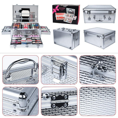 Professionelles Make-up Set mit Schminkkoffer – Geschenk für Damen