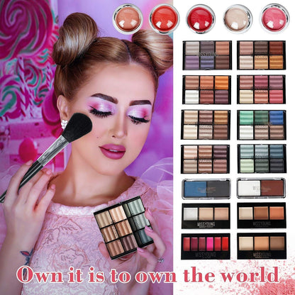 Professionelles Make-up Set mit Schminkkoffer – Geschenk für Damen