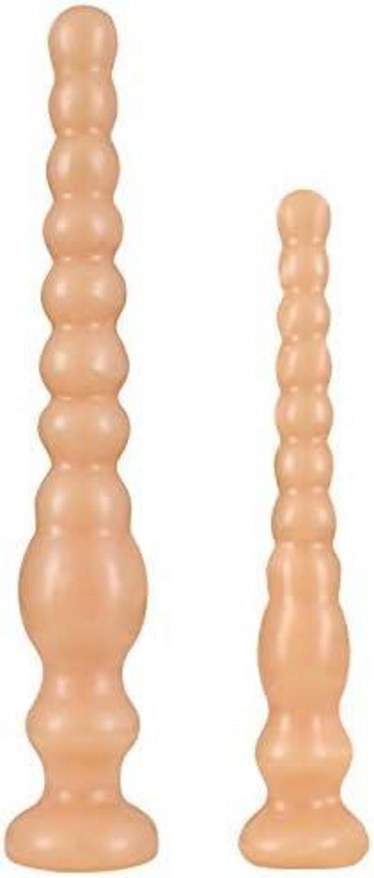 Analdildo Intervallperlen Spiralperlen Saugnapf 33cm