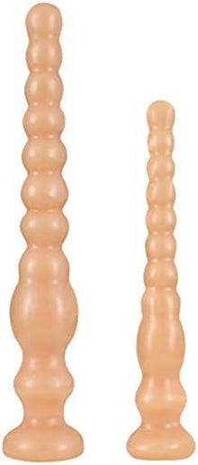 Analdildo Intervallperlen Spiralperlen Saugnapf 33cm
