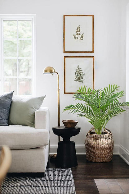 Kunstpalme Deko 60CM Tropische Aesthetic Wohnzimmer Schlafzimmer Büro