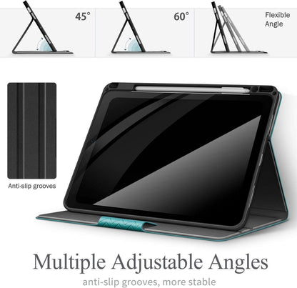AUAUA iPad Air 11 Hülle 2024, Air 5./4. Gen. 10.9 Stifthalter Auto