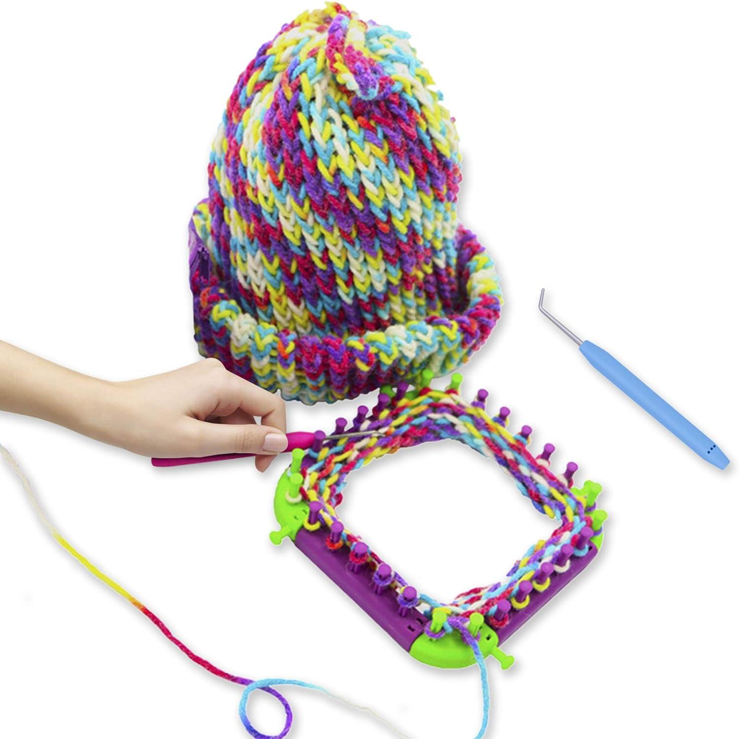 Strickhaken Set Edelstahl Häkelnadeln Bequeme Griffe 4 Stück