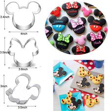 7er Set Ausstechformen für Plätzchen und Kuchen - Mickey