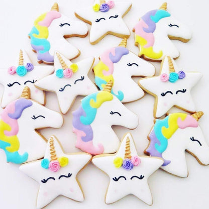 7 Ausstechformen Mickey Minnie Dino Herz Stern aus lebensmittelechtem