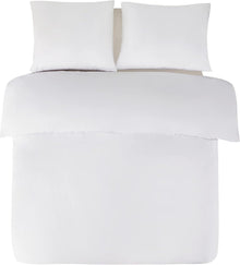 Bettwäsche Set Reißverschluss Weiche Mikrofaser 110 g/m² Creme