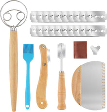 Bäckermesser Set Brotbackmesser Teigschneider 27-tlg