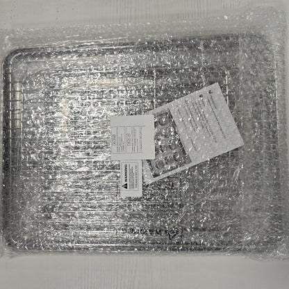 Wildone Edelstahl Backblech Set 30.5x25.4x2.5cm, Ungiftig & Gesund