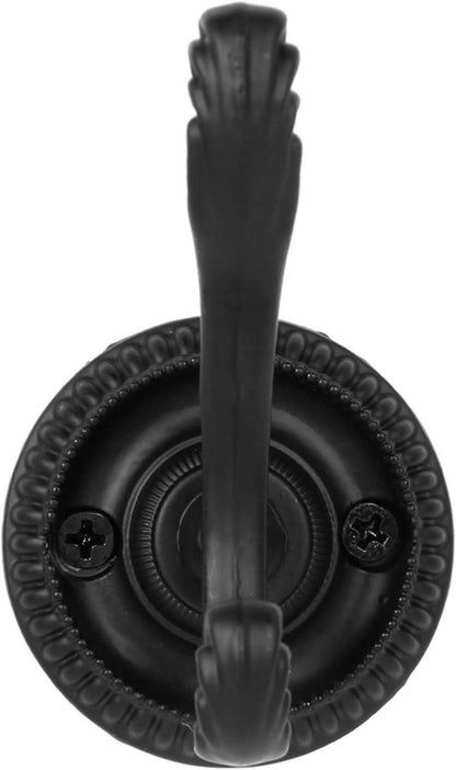 6er Set Vintage Wandhaken Schwarz für Schlafzimmer Garderobe