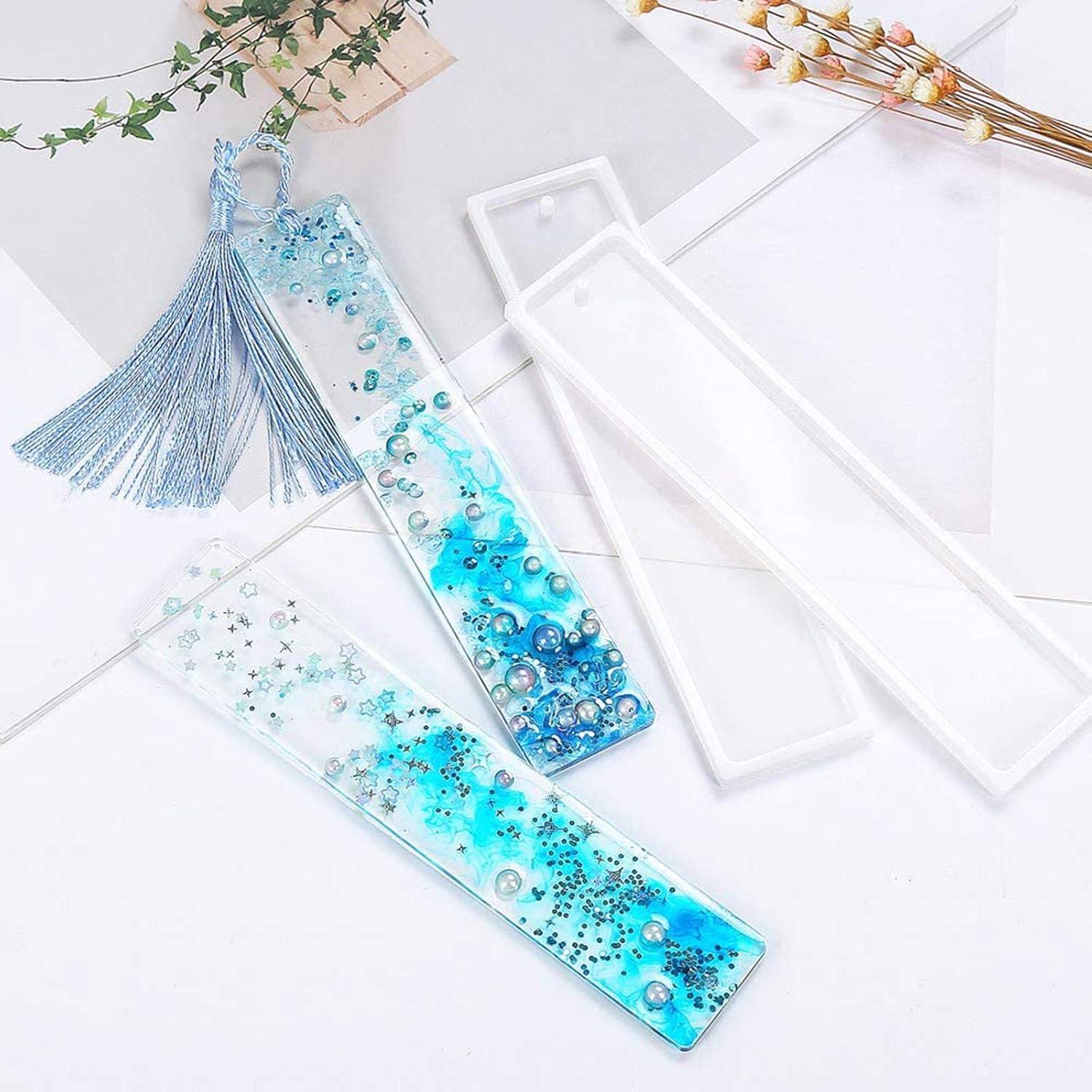 5er Set Silikonform Stifte Gießform Epoxidharz DIY Resin Mold Kit