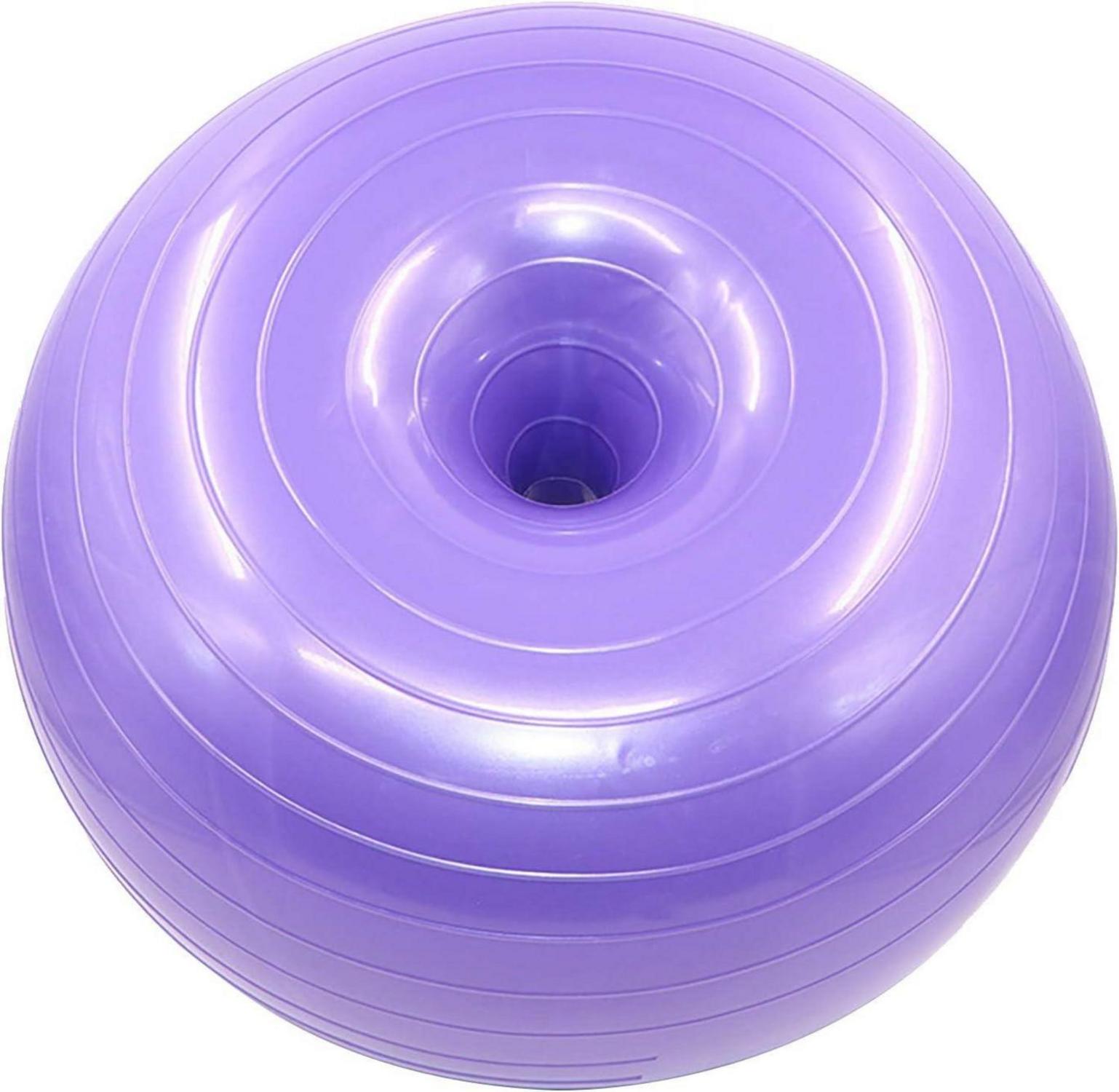 Gymnastikball Donut Ball für Yoga Pilates Stabilitätstraining 50cm
