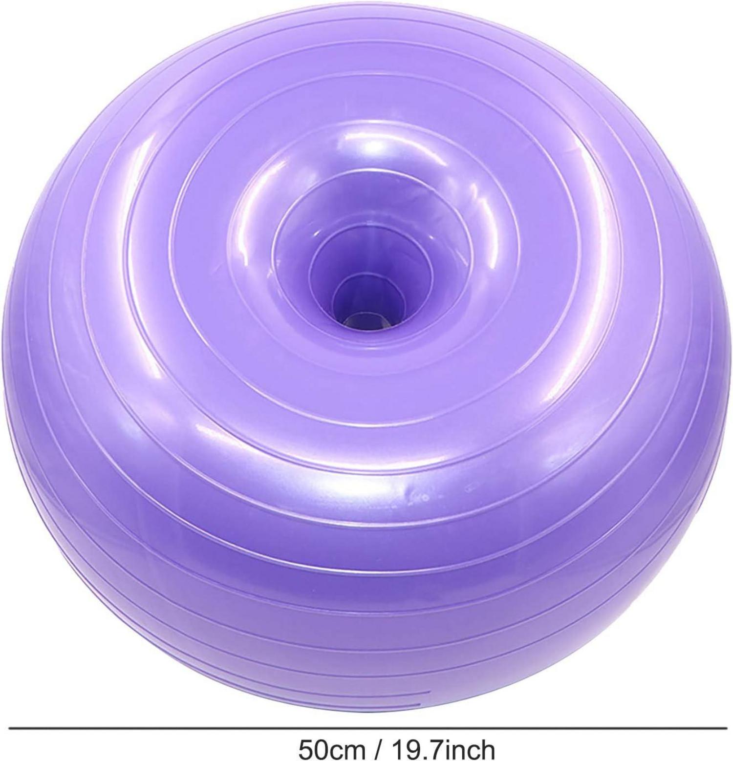 TheStriven Balance Gymnastikball Donut Ball 50cm für Yoga