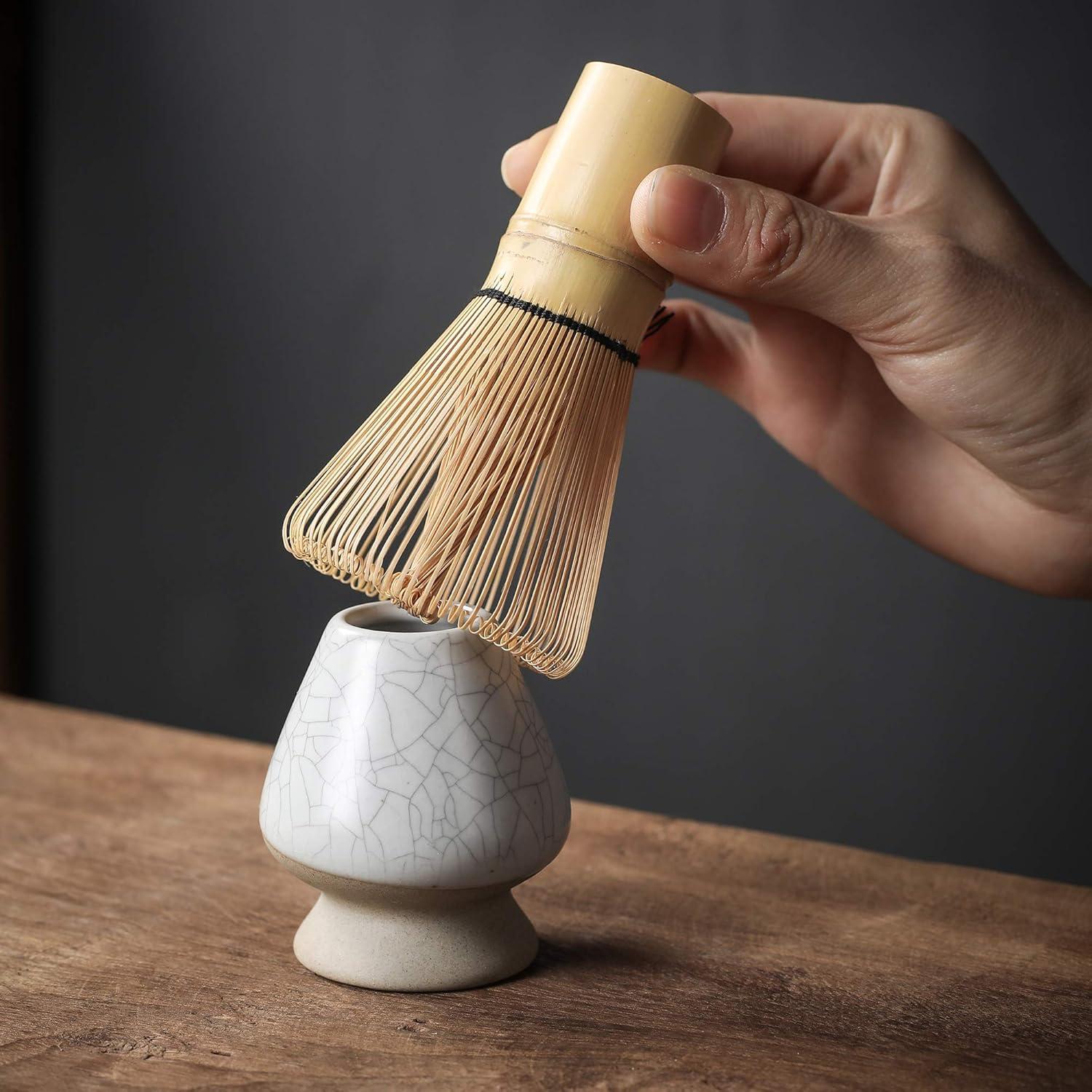 Matcha Teeservice Japanisches Teeset Schüssel Bambus Schneebesen Set