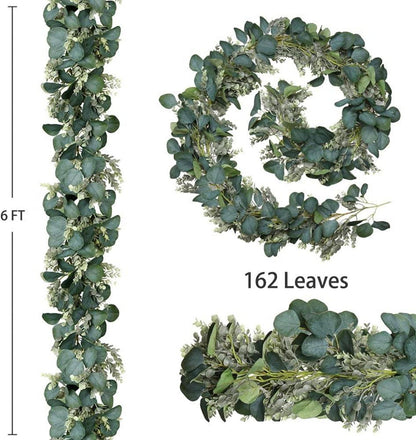 Künstliche Eukalyptus Girlande Hängend Deko 1PC 182CM