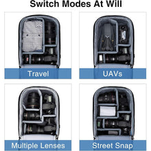 Kamerarucksack DSLR SLR 13,3-Zoll Laptop wasserfest
