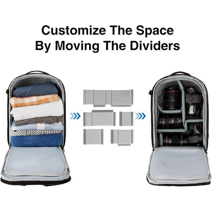 Kamerarucksack DSLR SLR 13,3-Zoll Laptop wasserfest