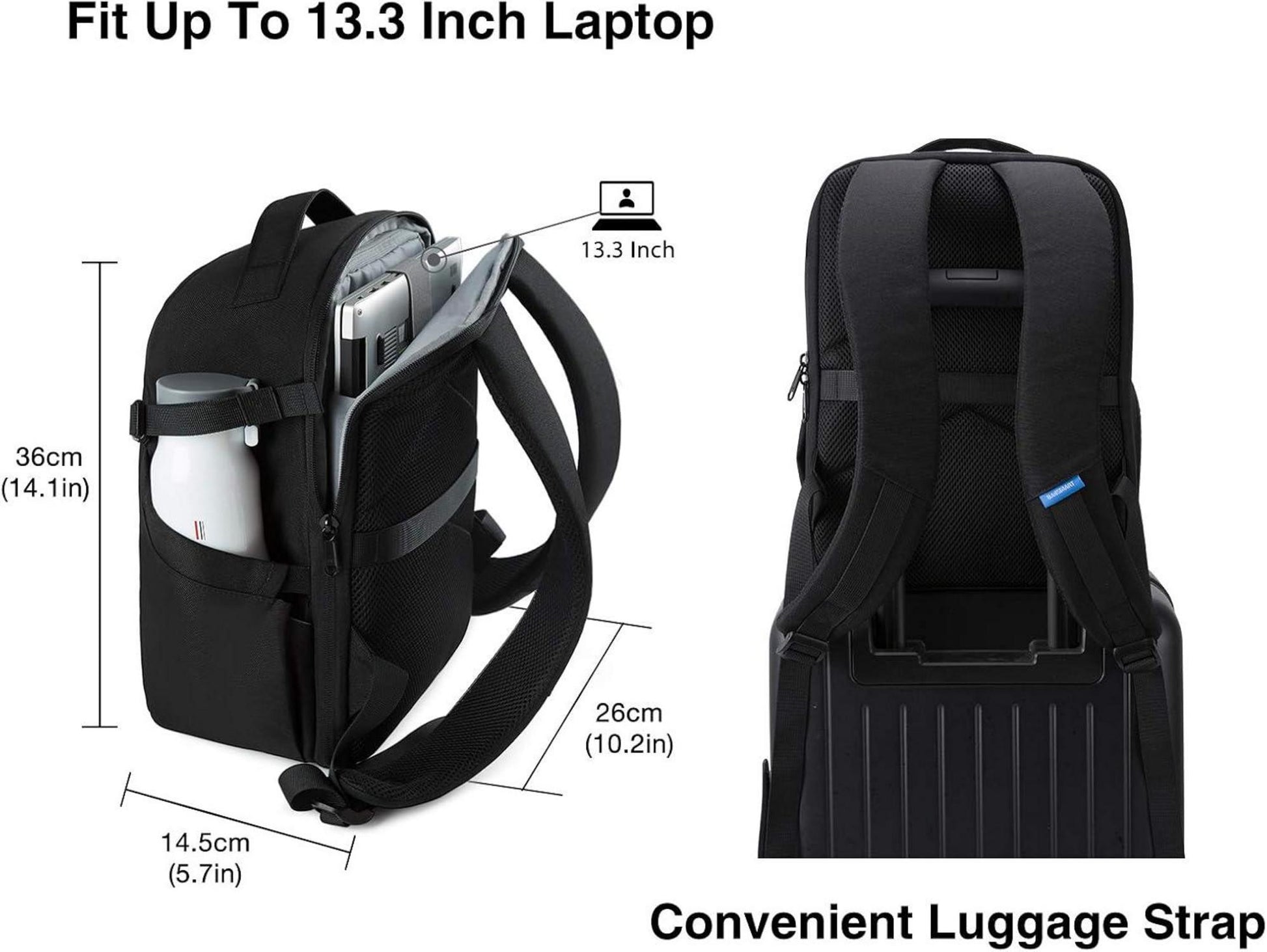 Kamerarucksack DSLR SLR Schutzhülle 13,3-Zoll Laptop Wasserdicht