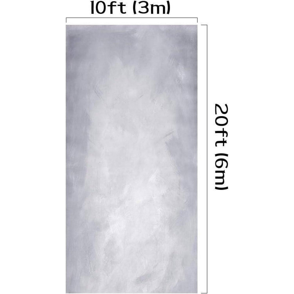 3x6m Grau Fotohintergrund Mikrofaser Textur