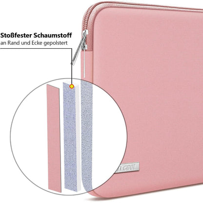 TECOOL Laptoptasche 15,6 Zoll Schutzhülle Sleeve für HP Dell