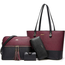 Damen Handtasche Tote Schultertasche Umhängetasche