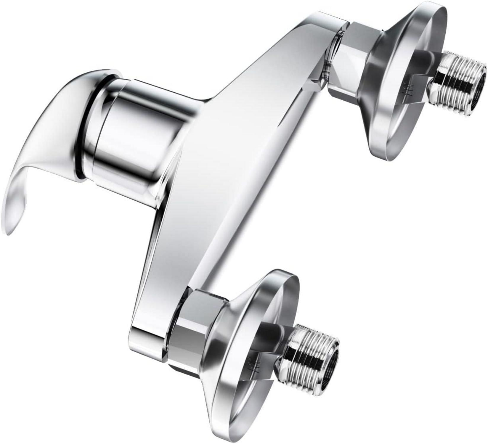 Moderne Einhand-Duscharmatur Set | Minimalistisches Design | Wandmontage