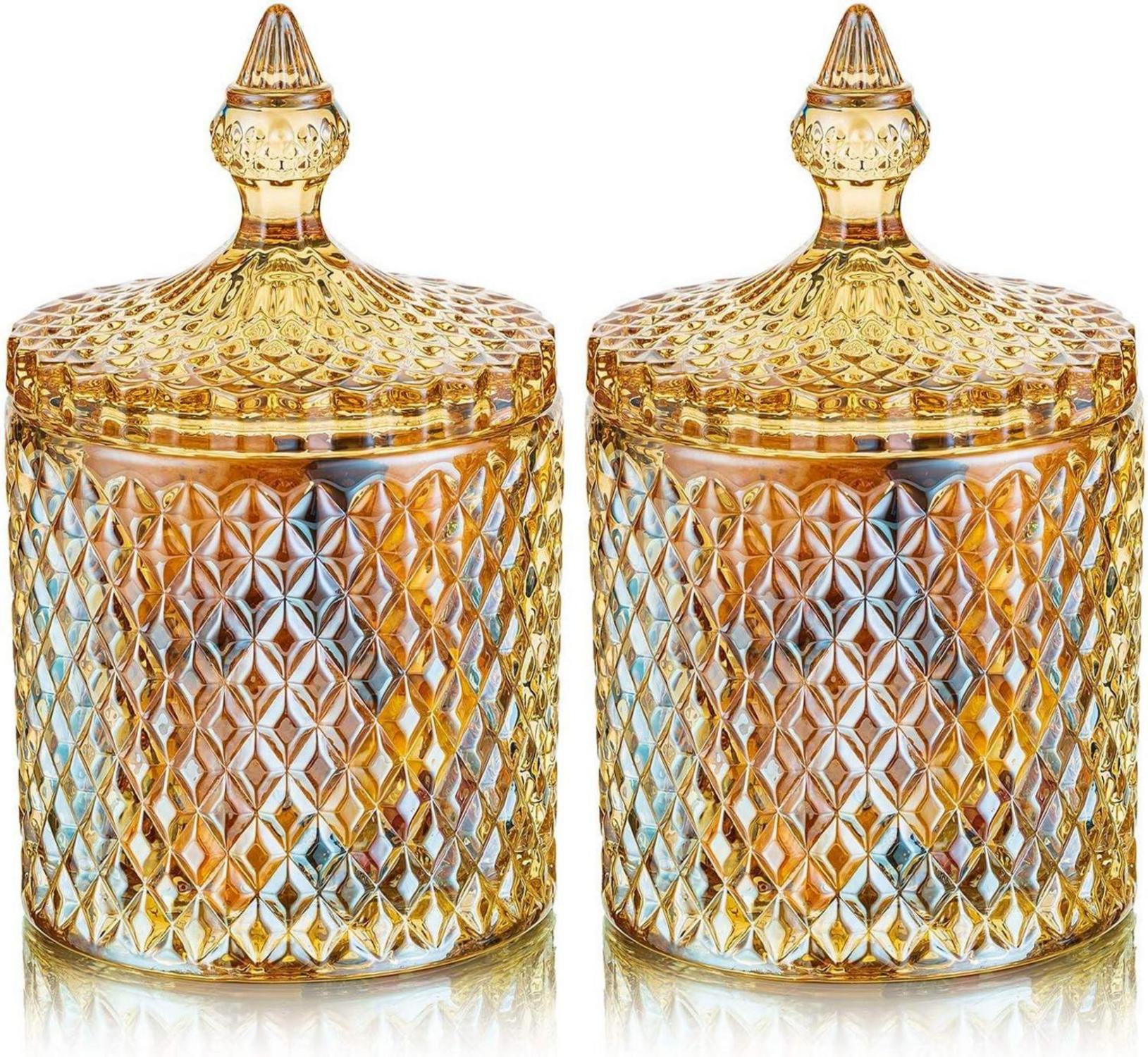 Süßigkeiten Buffet Glas Behälter Deko Party Hochzeit Groß Amber