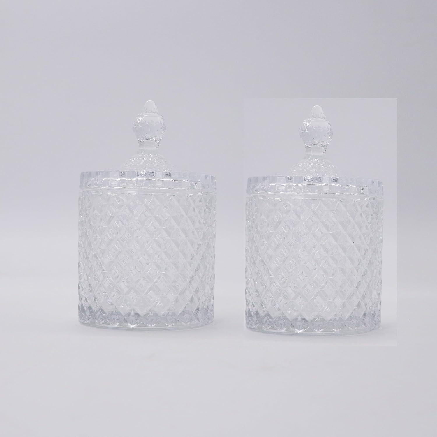 Bonbongefäß Glas Transparent Groß für Hochzeit Party Buffet