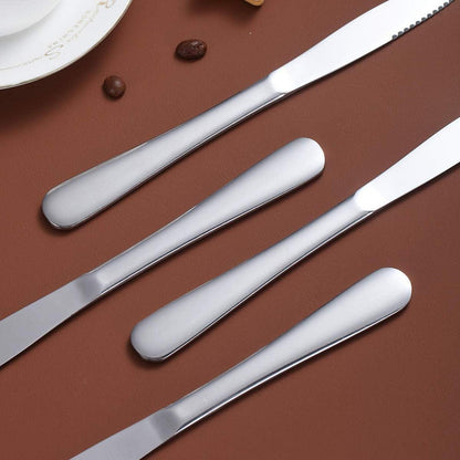 8tlg Edelstahl Steakmesser Set Besteck Spülmaschinenfest