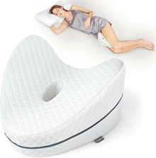 Orthopädisches Memory Foam Kniekissen für Seitenschläfer