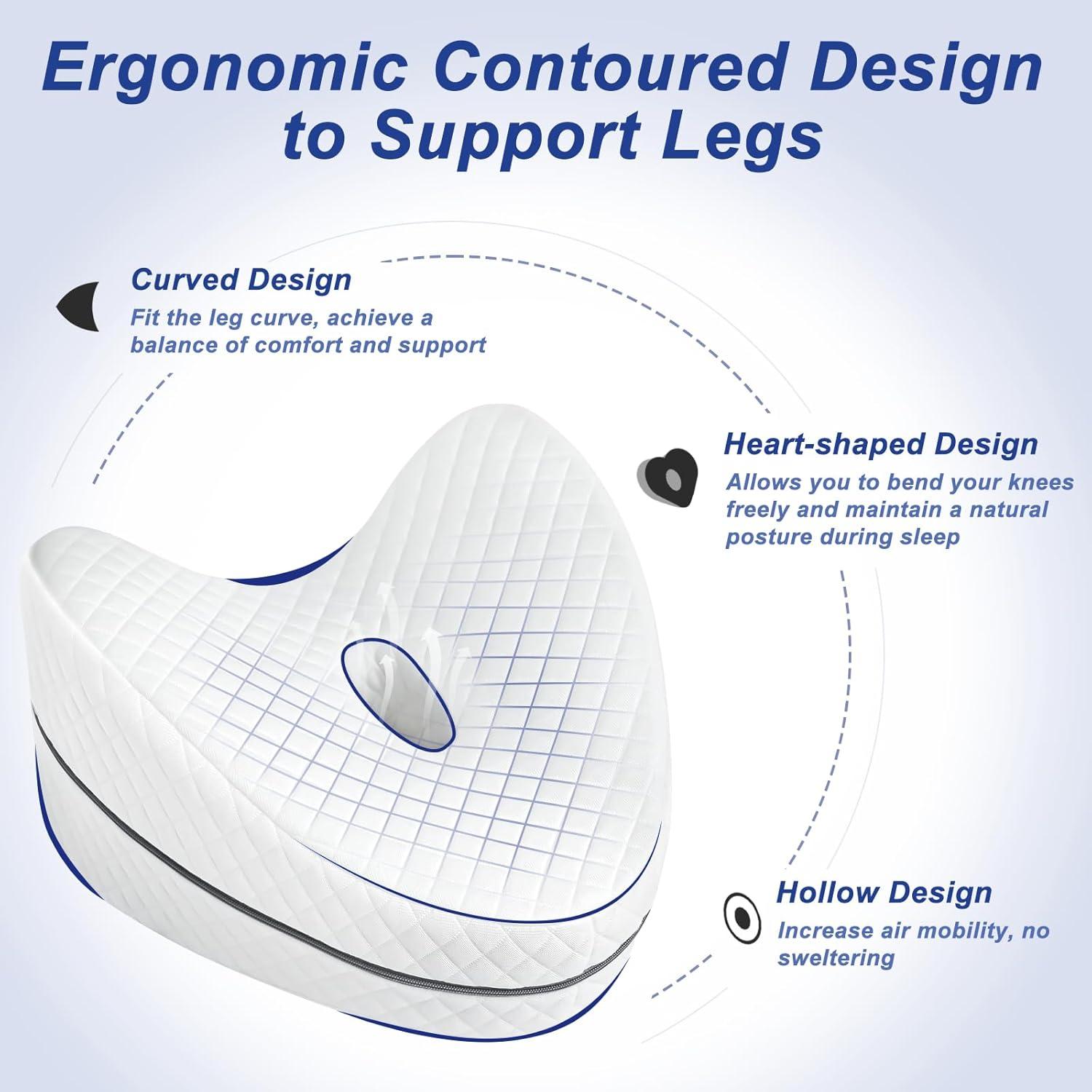 Orthopädisches Memory Foam Kniekissen für