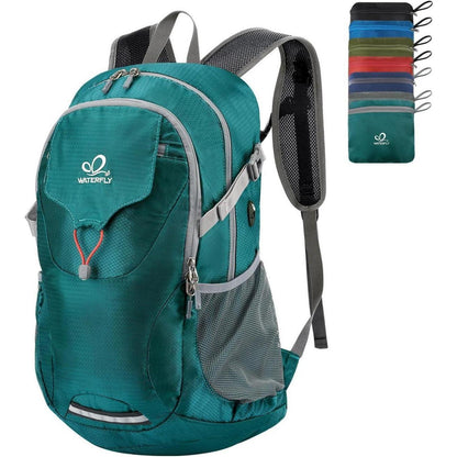 WATERFLY Faltbarer Wanderrucksack 30L Leicht Nassfach